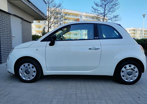 Fiat 500 cena 19900 przebieg: 165730, rok produkcji 2010 z Tykocin małe 352